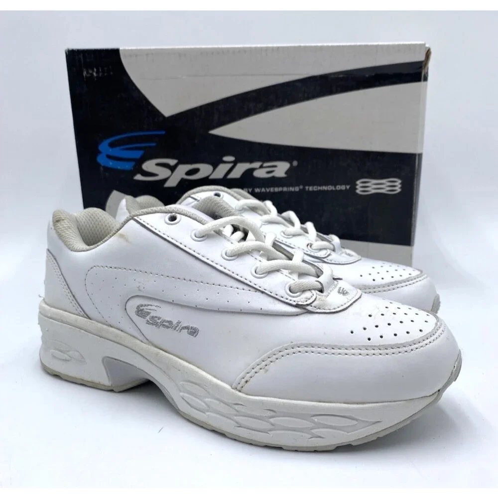 Spira CLASSIC WALKER Women's USED Walking Shoe White MISMATCHED SIZES 6/6.5